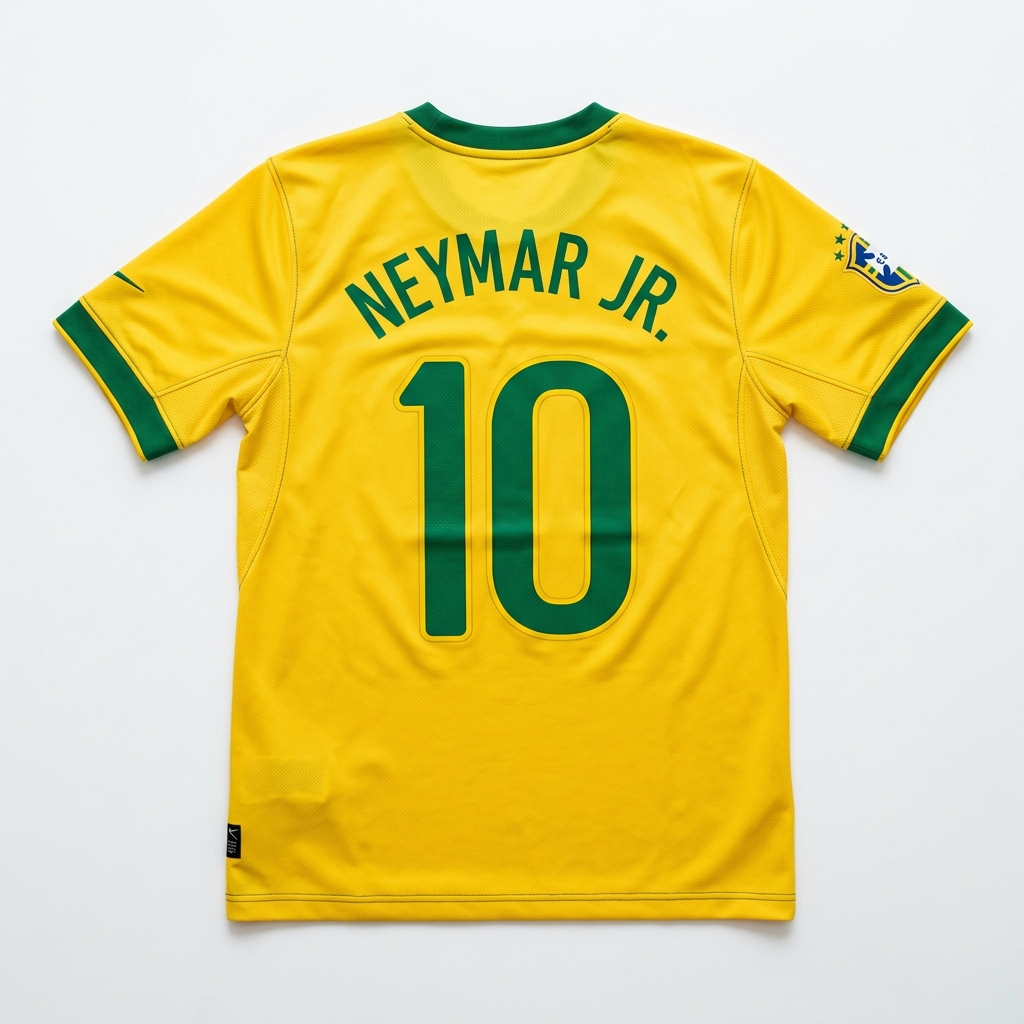 Camiseta Neymar Jr. Brasil Dry Fit Copa 2026 Lançamento